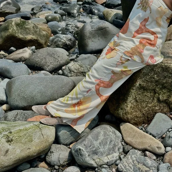 Floral Strapless Pant Set - Picture 3 of 4